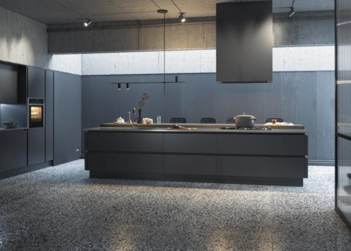 Wren milano ultra kitchen in pencil